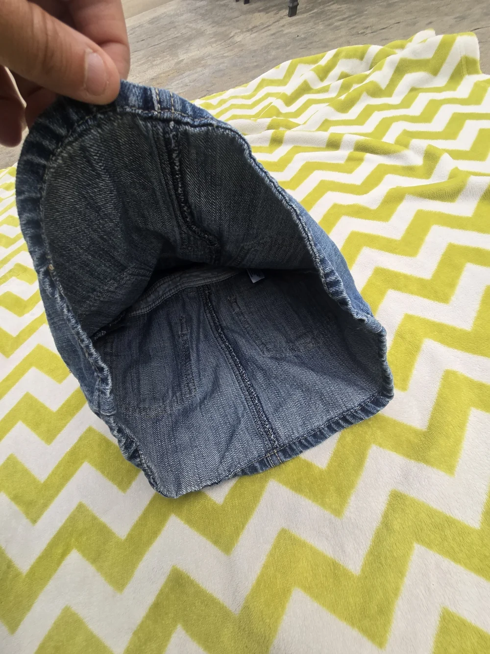 Vintage OshKosh B'gosh Denim Blue Girls' Overall Dress Size 3T